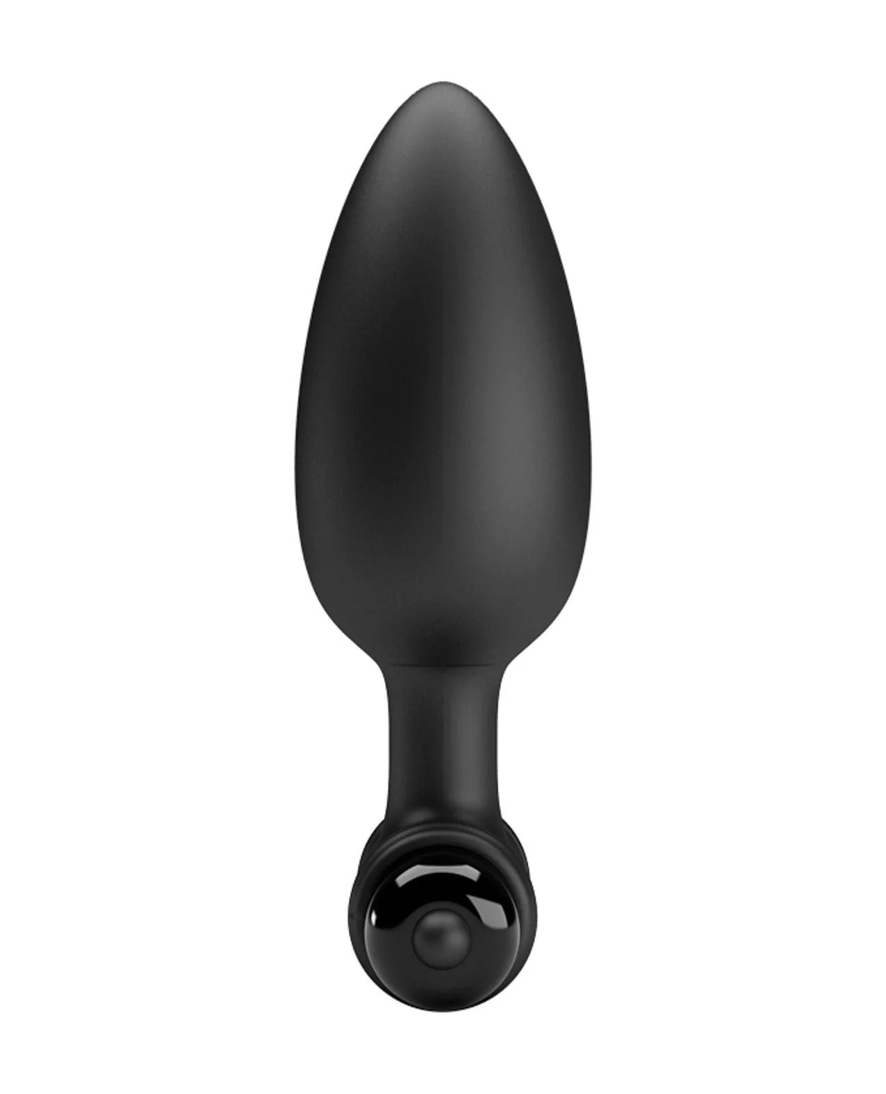 Pretty Love Vibra Butt Plug II - Black - Image 4