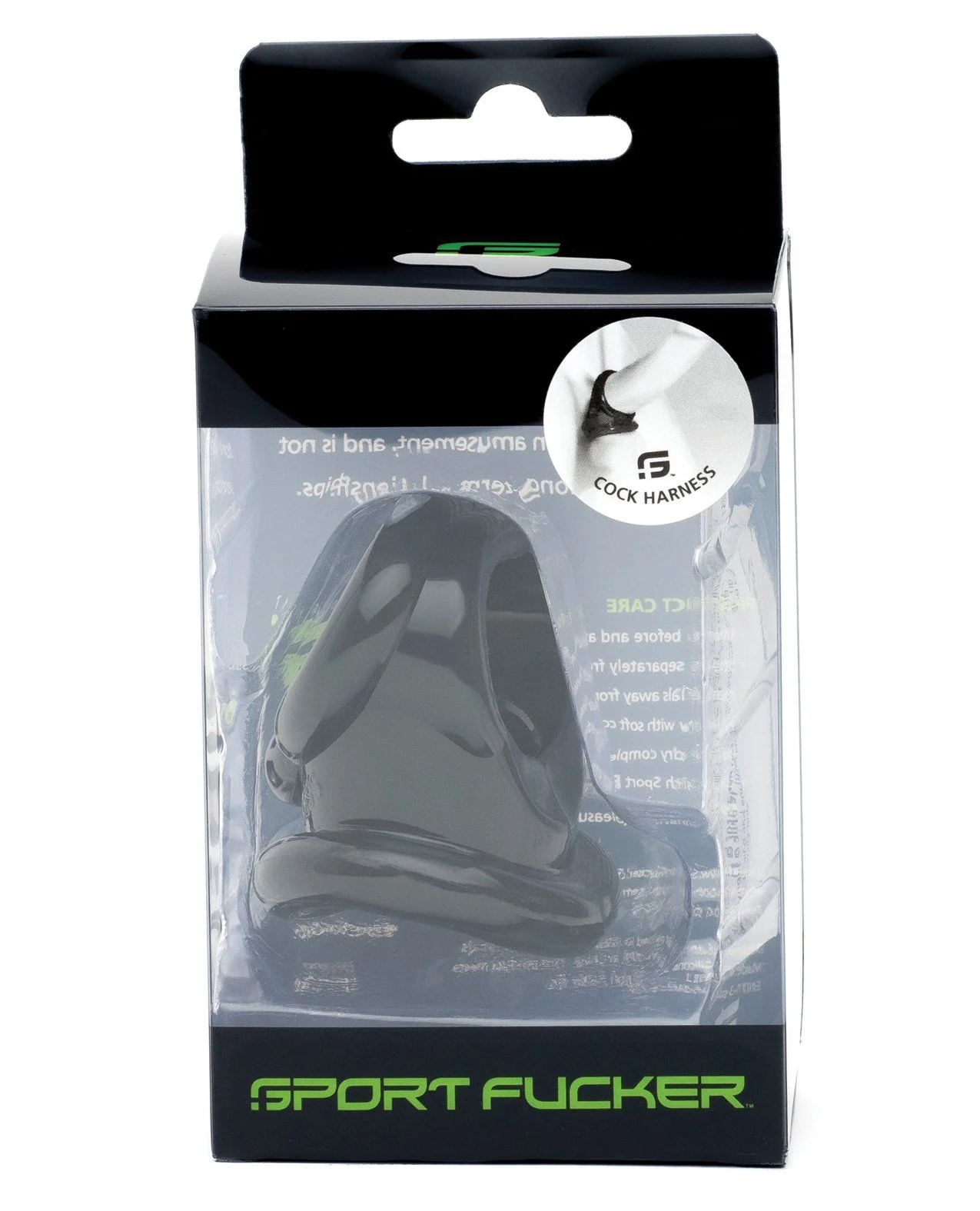 Sport Fucker Cock Harness - Black - Image 2