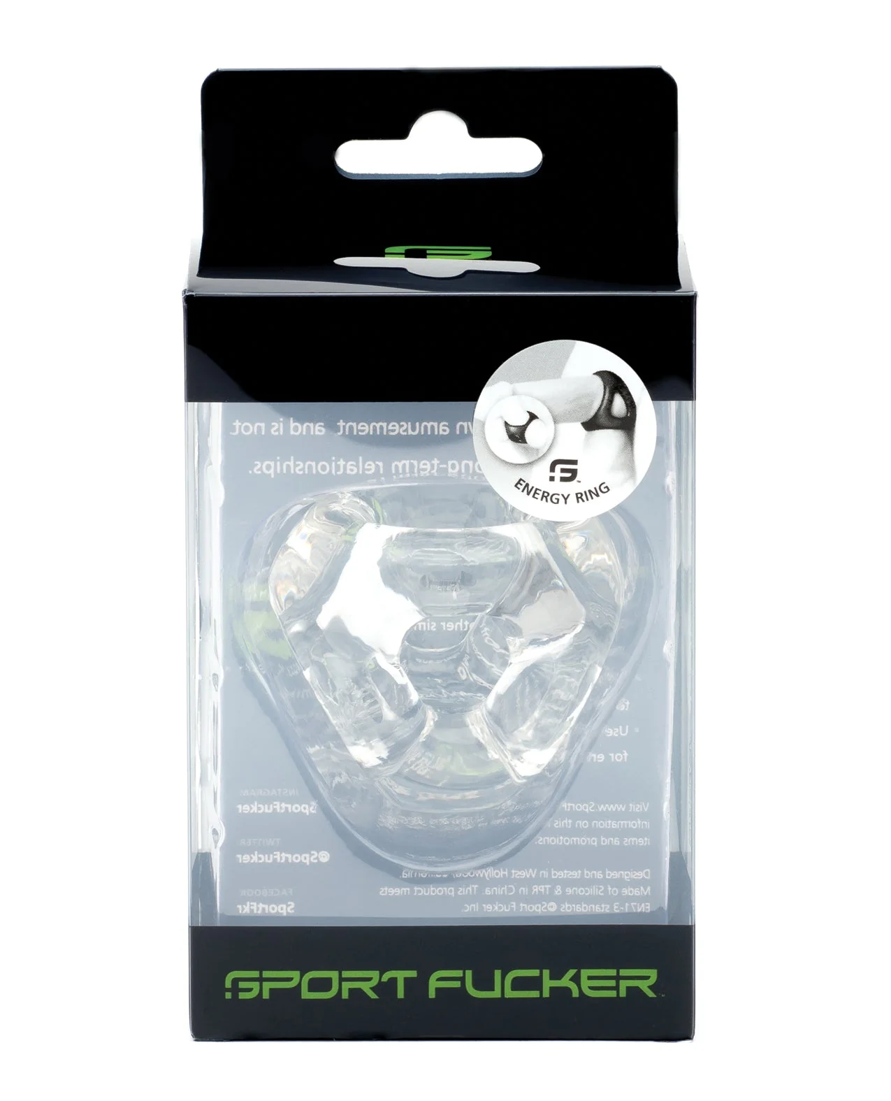 Sport Fucker Energy Ring - Clear - Image 2