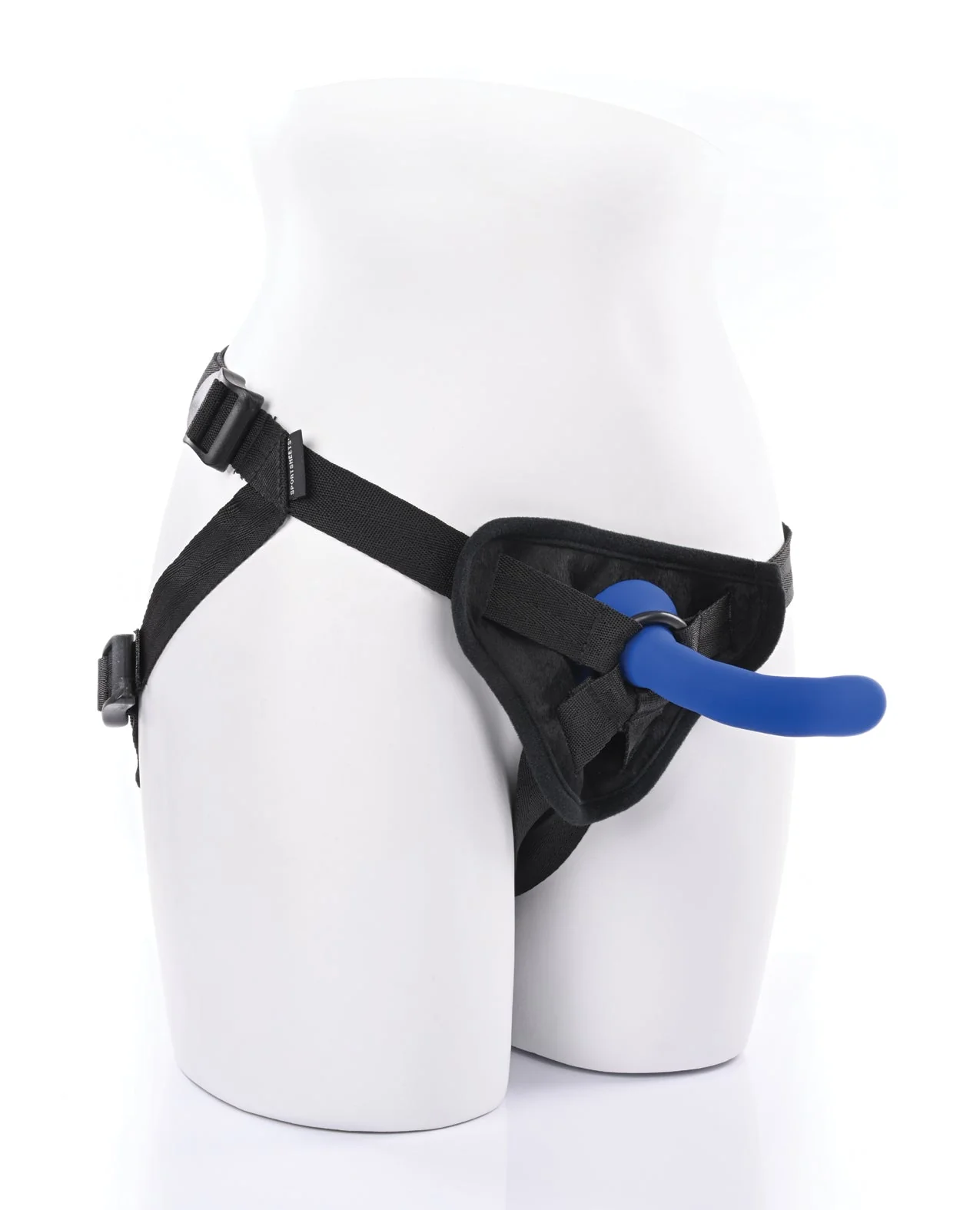 Sportsheets 5.25" Please Silicone Dildo - Blue - Image 5