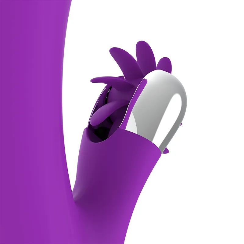 Stimulateur Clitoridien Silicone Rechargeable Étanche - Image 2