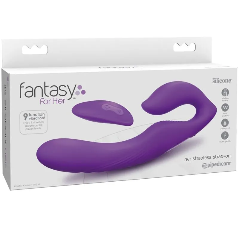 Strap-On Sans Bretelles Silicone Vibrations Puissantes - Image 2