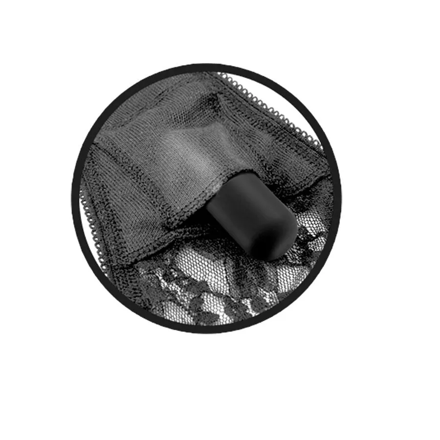 String À Taille Basse Avec Micro-Stimulateur Vibrateur Télécommandé - Image 2