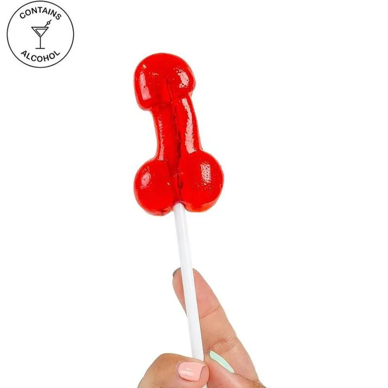 Sucette Pénis Alcoolisée Daiquiri Fraise