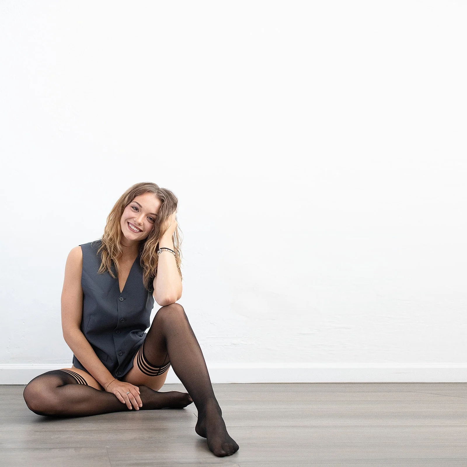 Taylor: As Essential as That Little Black Dress. Petite to Plus Size Thigh Highs - Image 7