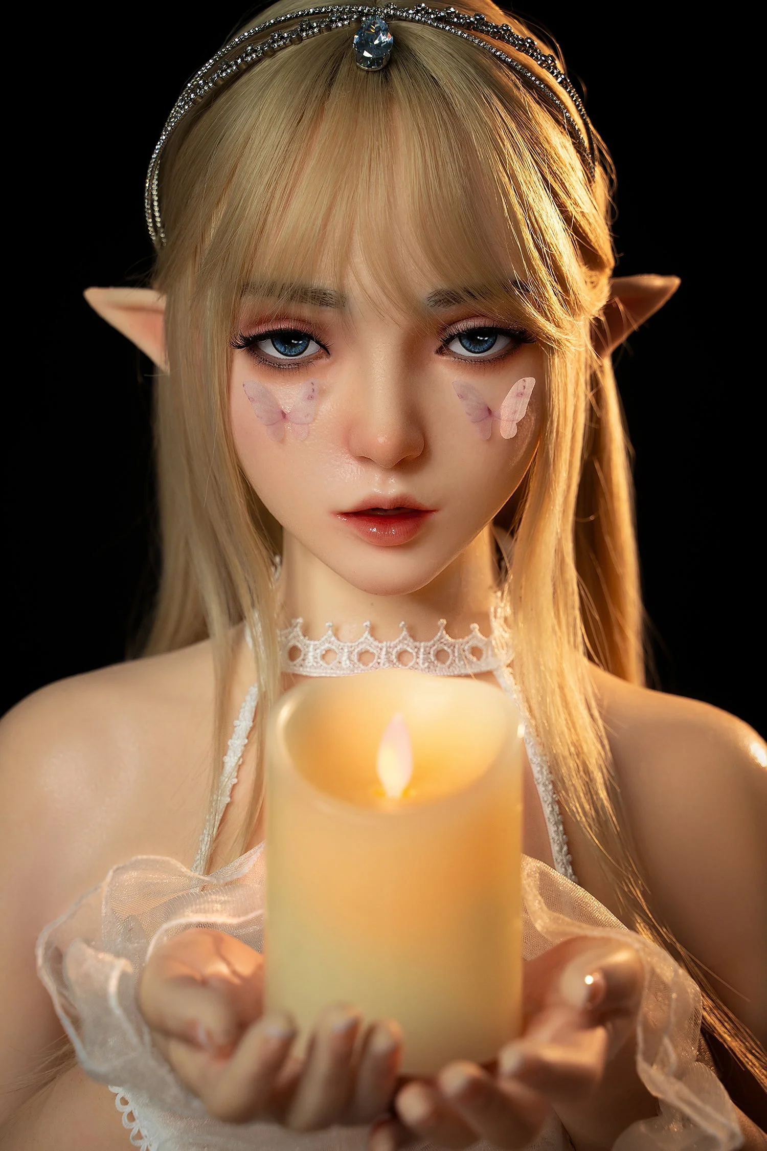 US In Stock - 150cm/4ft11 A-cup Cute Silicone Sex Doll – #M8 - Image 21