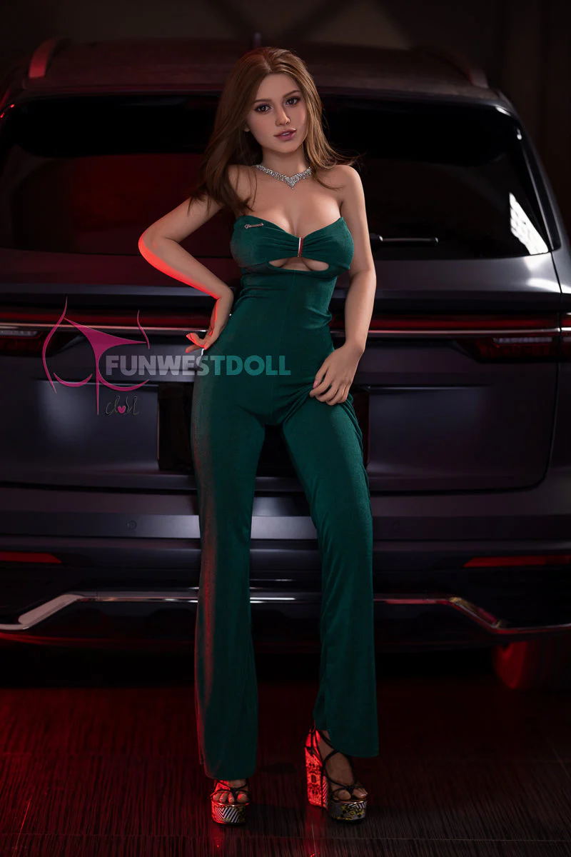 US In Stock - 155cm/5ft1 F-Cup TPE Sex Doll FWD094 Head #043 European Rose - Image 9