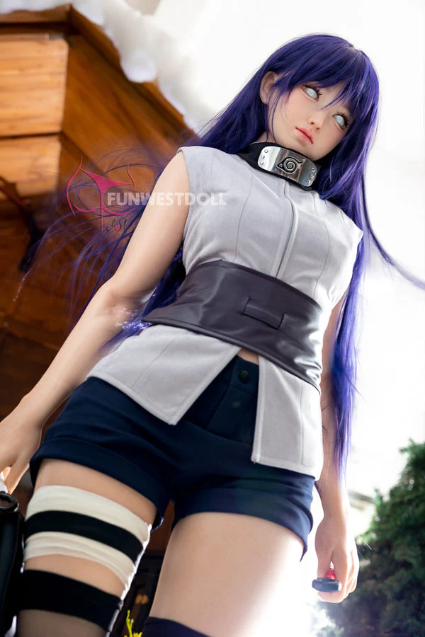 US In Stock - 159cm/5ft3 A-cup Silicone Japanese Sex Doll #041S - White Amy FSD029 - Image 2