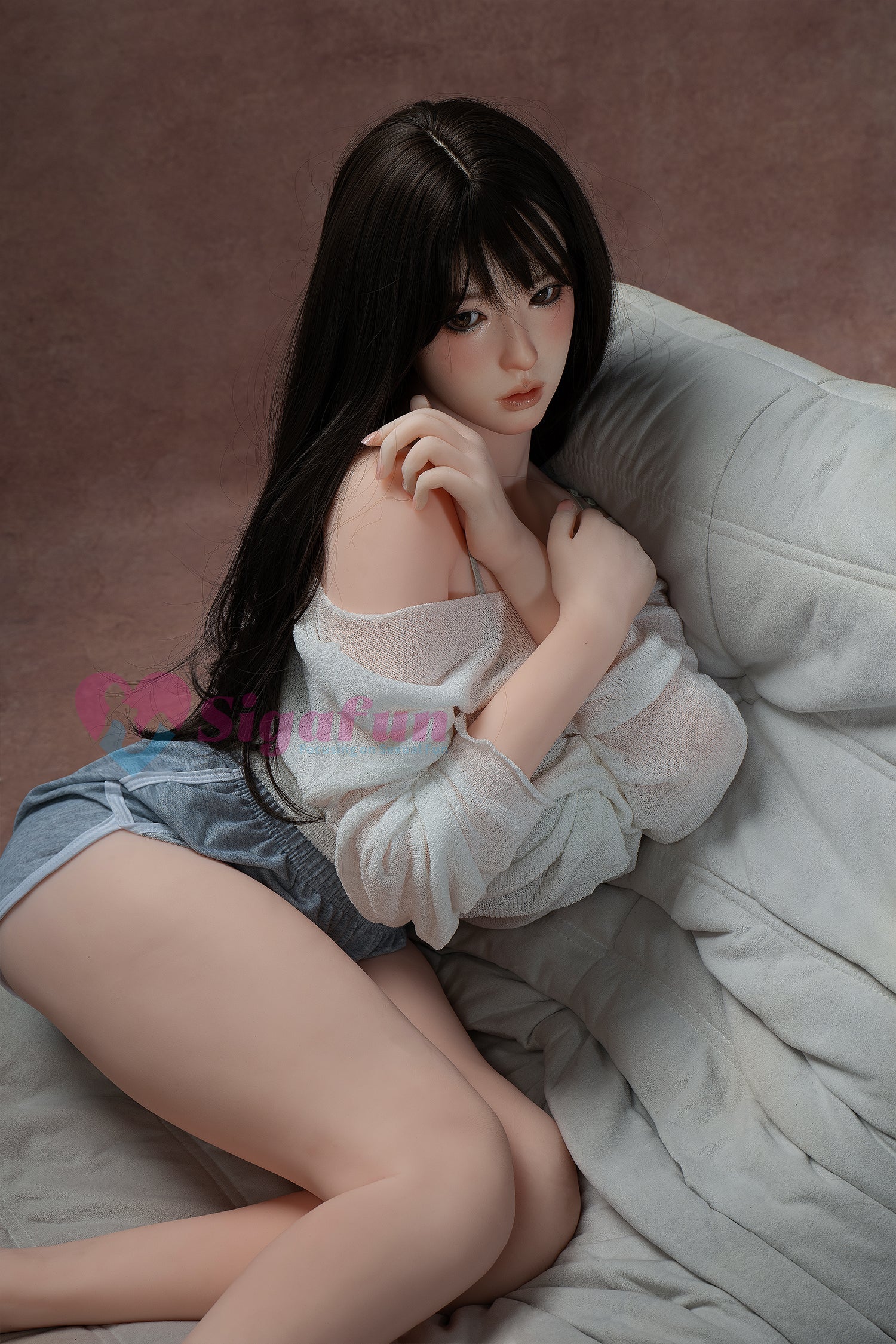 US In Stock - 159cm/5ft3 E-Cup Silicone Head Sex Doll - SG5 Natural - Image 9