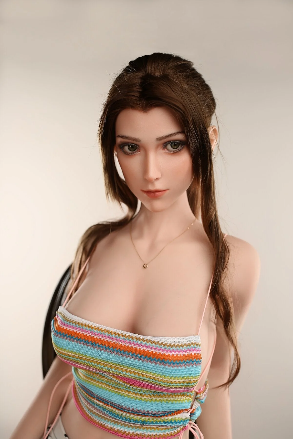 US In Stock - 160cm/5ft3 D-cup Silicone Head Sex Doll C25S - Alice White - Image 3