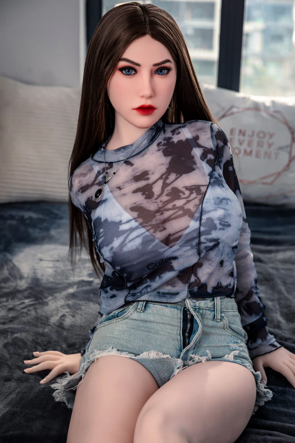 US In Stock - 160cm/5ft3 D-cup TPE Asian Sex Doll - C9