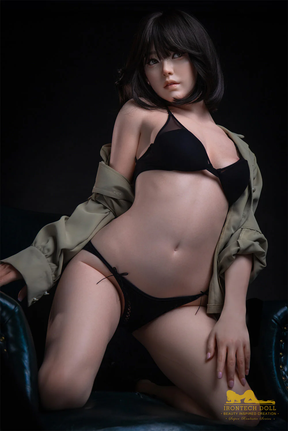US In Stock - 163cm/5ft4 C-Cup Oral Bubble Butt Silicone Love Doll with S40 Head - Image 4