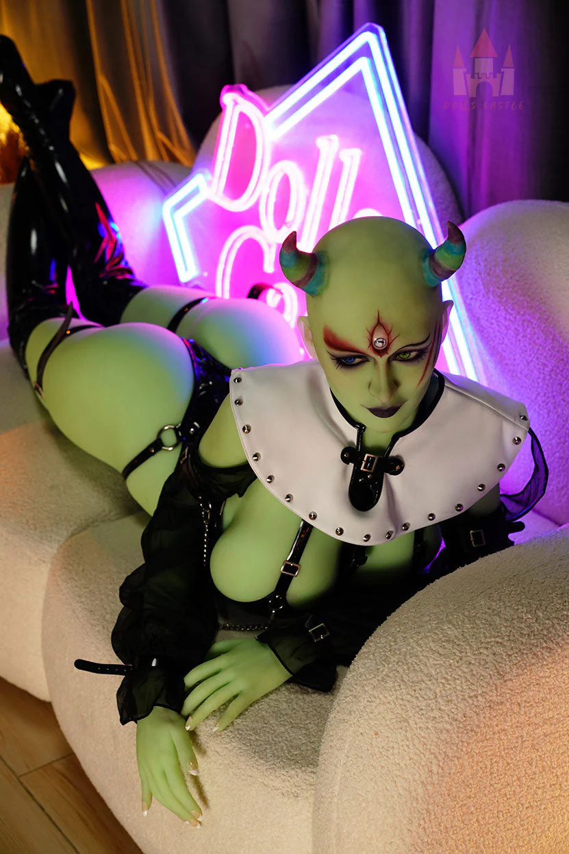 US In Stock - 168cm/5ft6 E-cup Big Boobs Alien Sex Doll - #A4 - Image 12