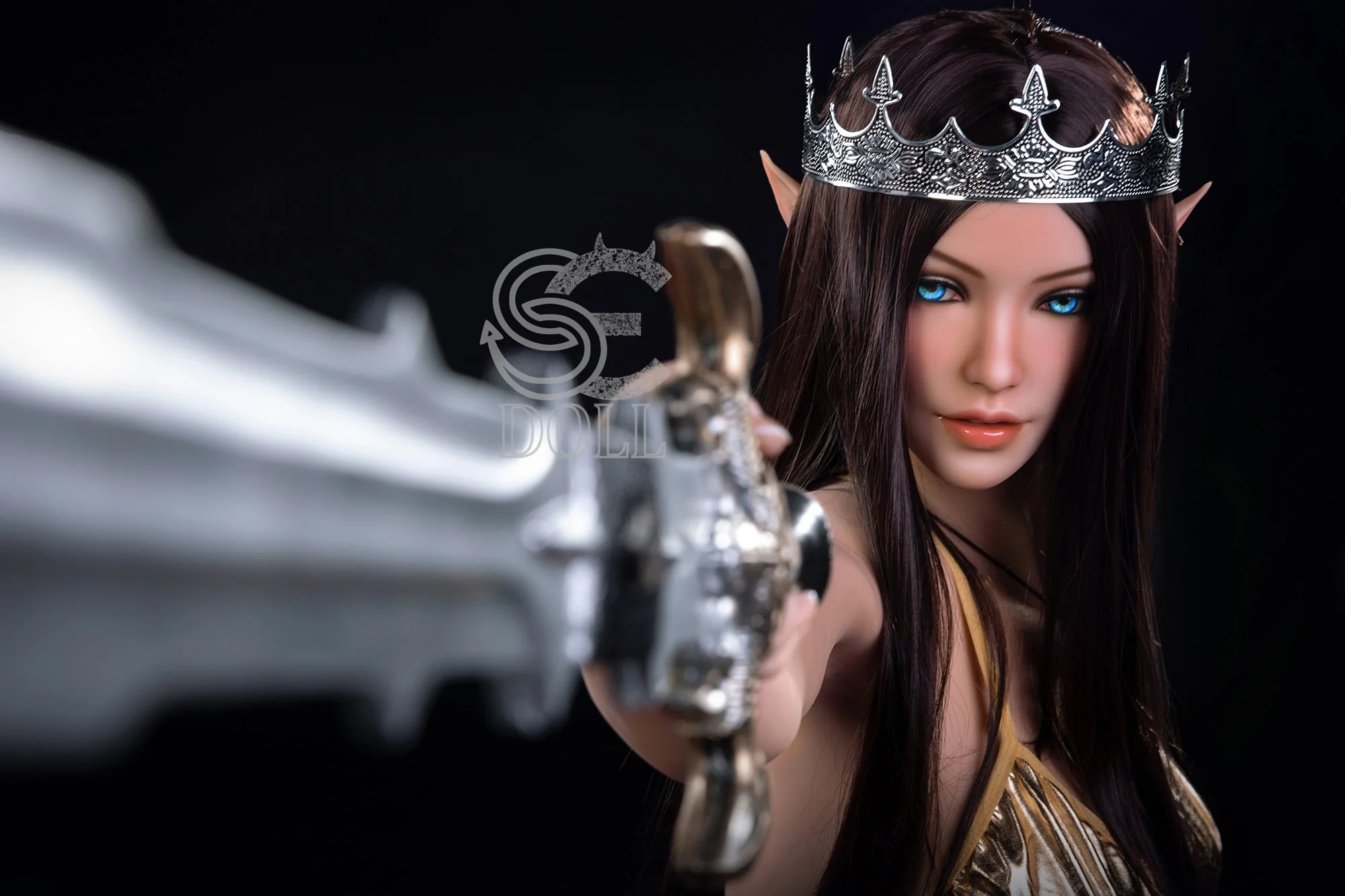 US In Stock - 168cm/5ft6 F-cup Elf Sex Doll SED105 Head #021 - Luis - Image 15