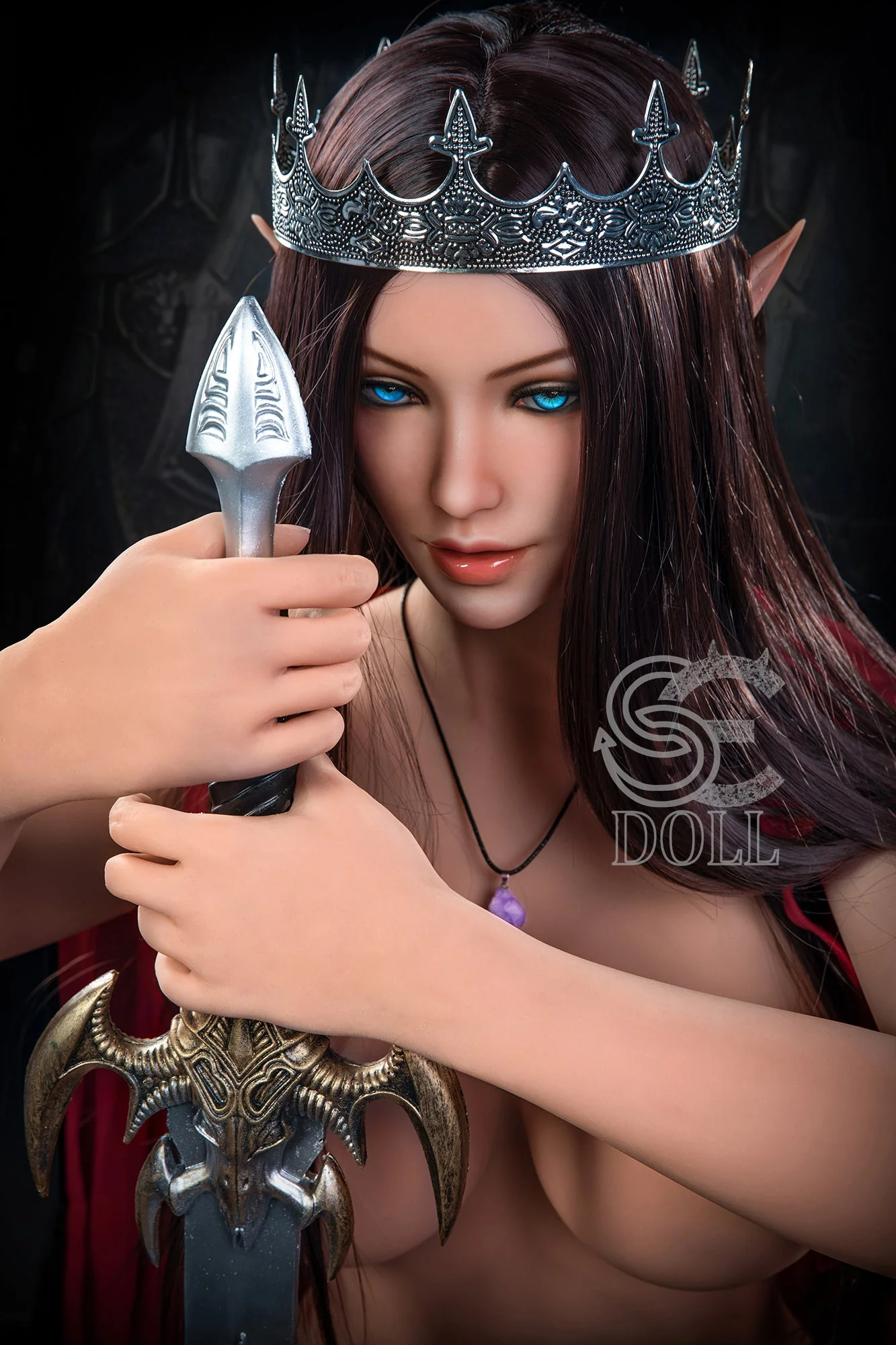 US In Stock - 168cm/5ft6 F-cup Elf Sex Doll SED105 Head #021 - Luis - Image 7