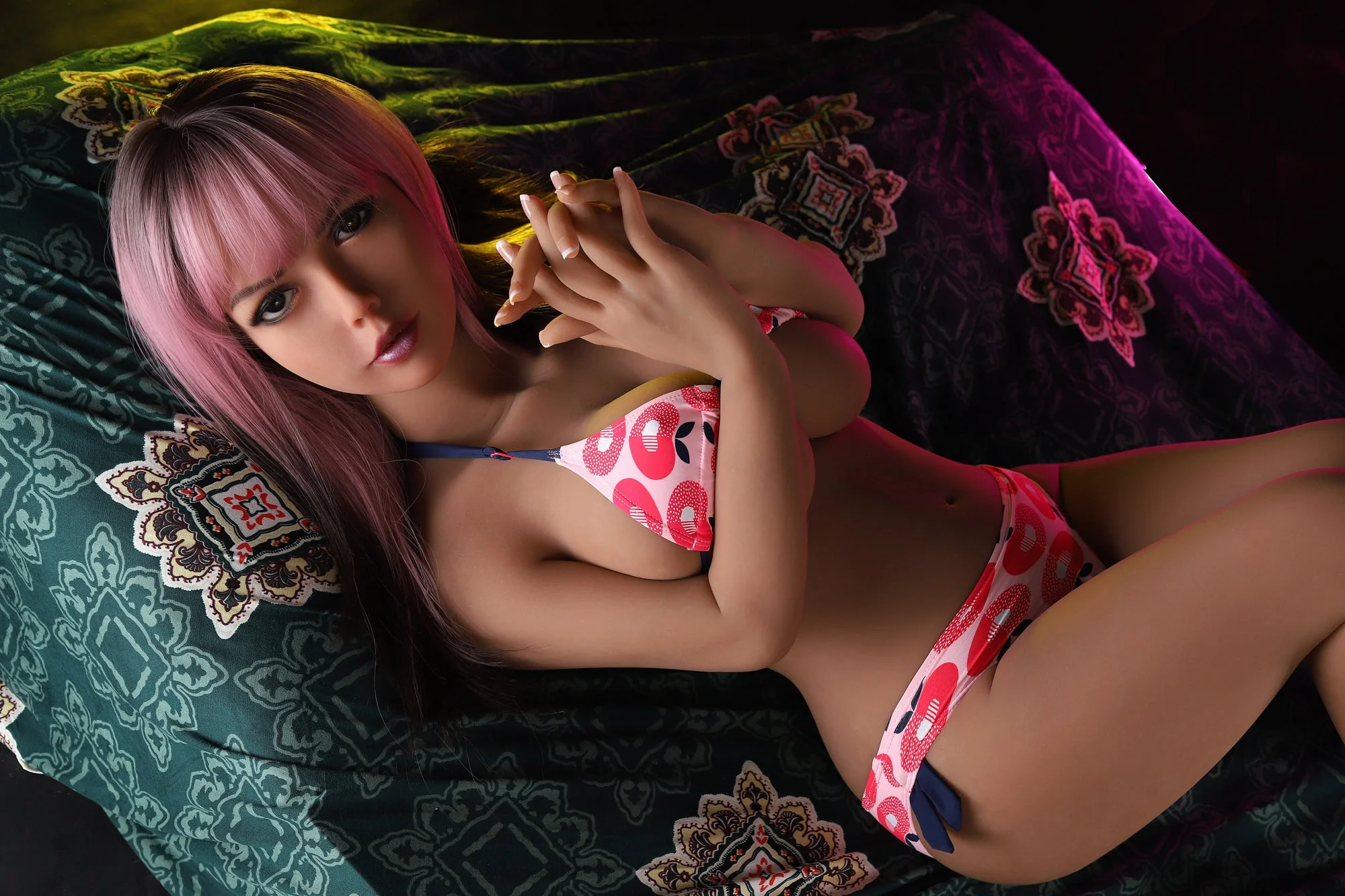 US In Stock - 140cm/4ft7 E-cup Red Hair TPE Sex Doll - C14 - Image 21