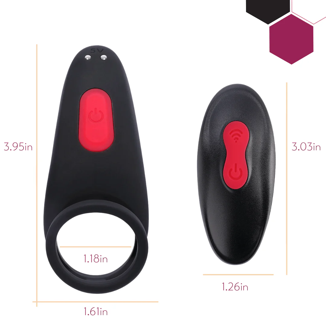 Remote Controlled Vibrating Dual Ring - Image 3