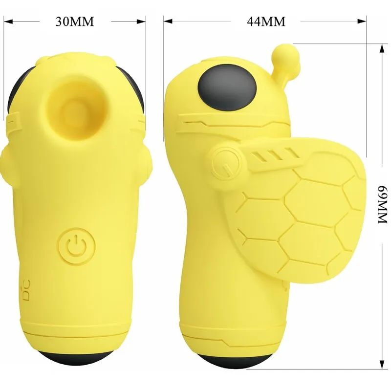 Vibromasseur À Doigt Rechargeable En Silicone Jaune - Image 3