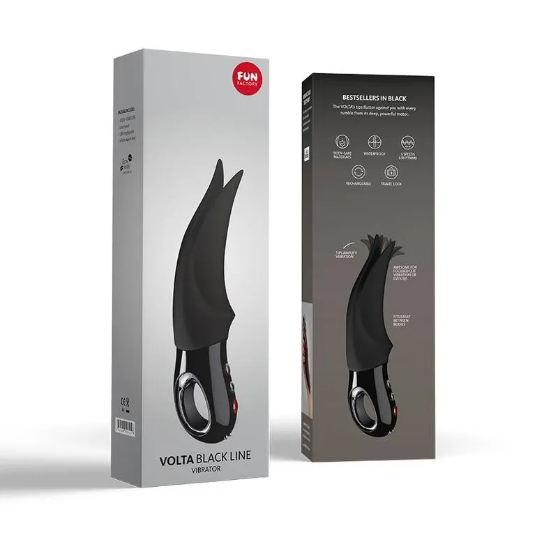 Vibromasseur Clitoridien Puissant Noir Volta Couples - Image 9