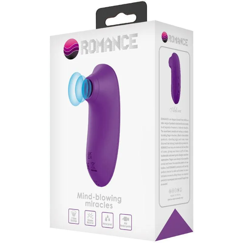 Vibromasseur Clitoridien Violet Silicone Rechargeable - Image 2
