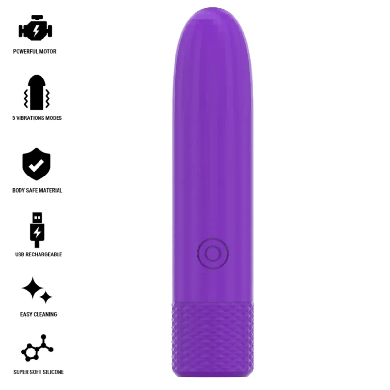 Vibromasseur Compact Silicone Puissant Intense - Image 8