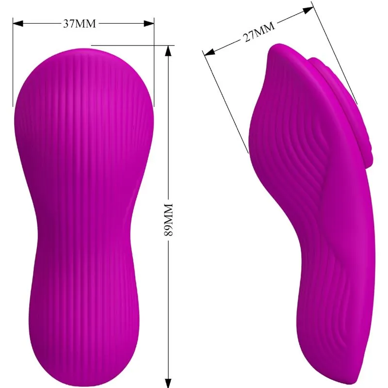 Vibromasseur Culotte Télécommande Silicone Discret - Image 5