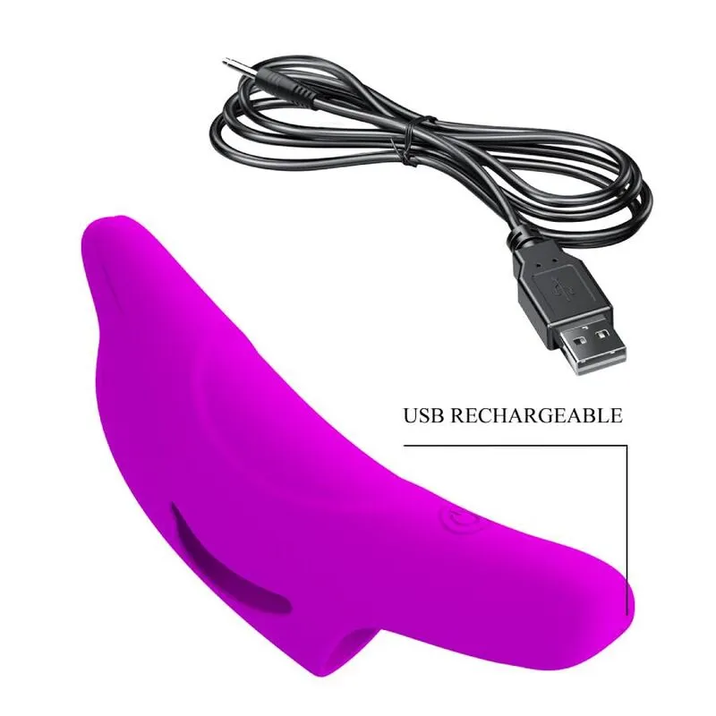 Vibromasseur En Silicone Violet À 10 Fonctions - Image 5