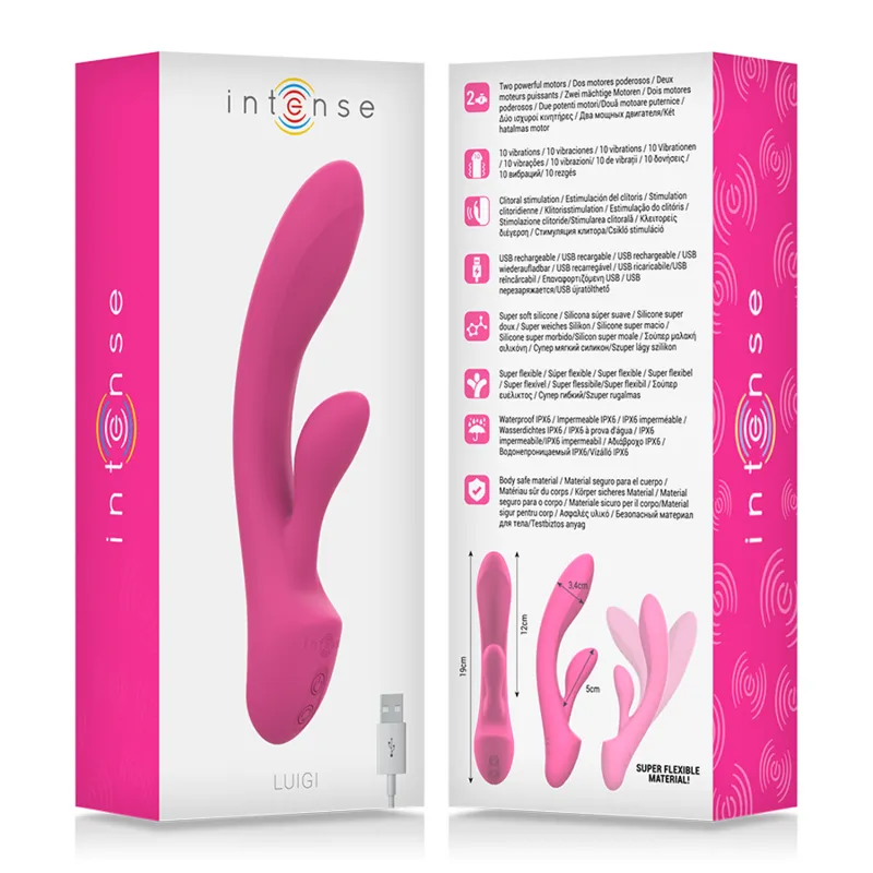 Vibromasseur Ergonomique Double Stimulation Silicone - Image 2