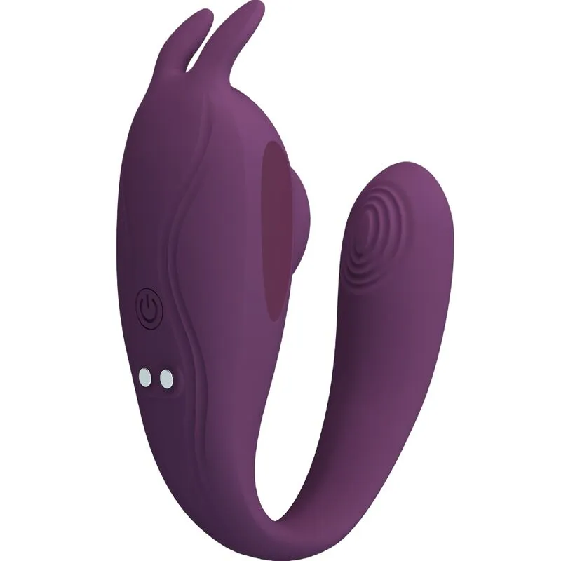 Vibromasseur Ergonomique En Silicone Violet - Image 9