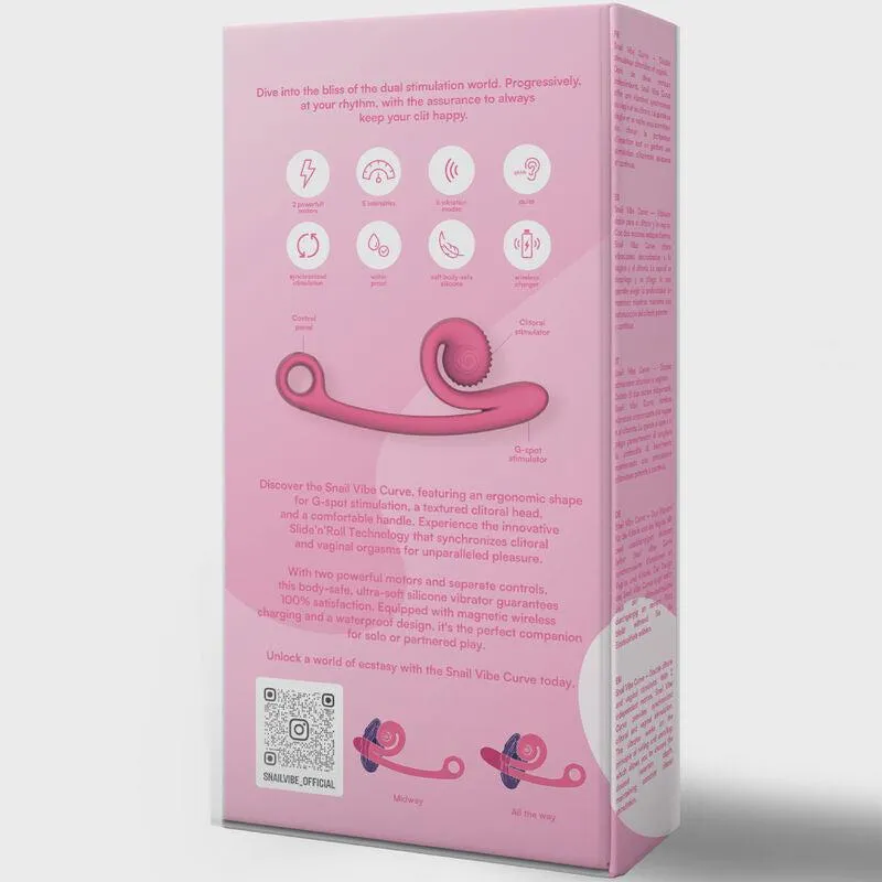 Vibromasseur Ergonomique Stimulation Point G Silicone - Image 2
