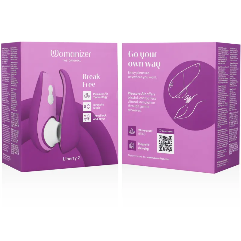 Vibromasseur Étanche À Pression D'Air Compact - Image 2