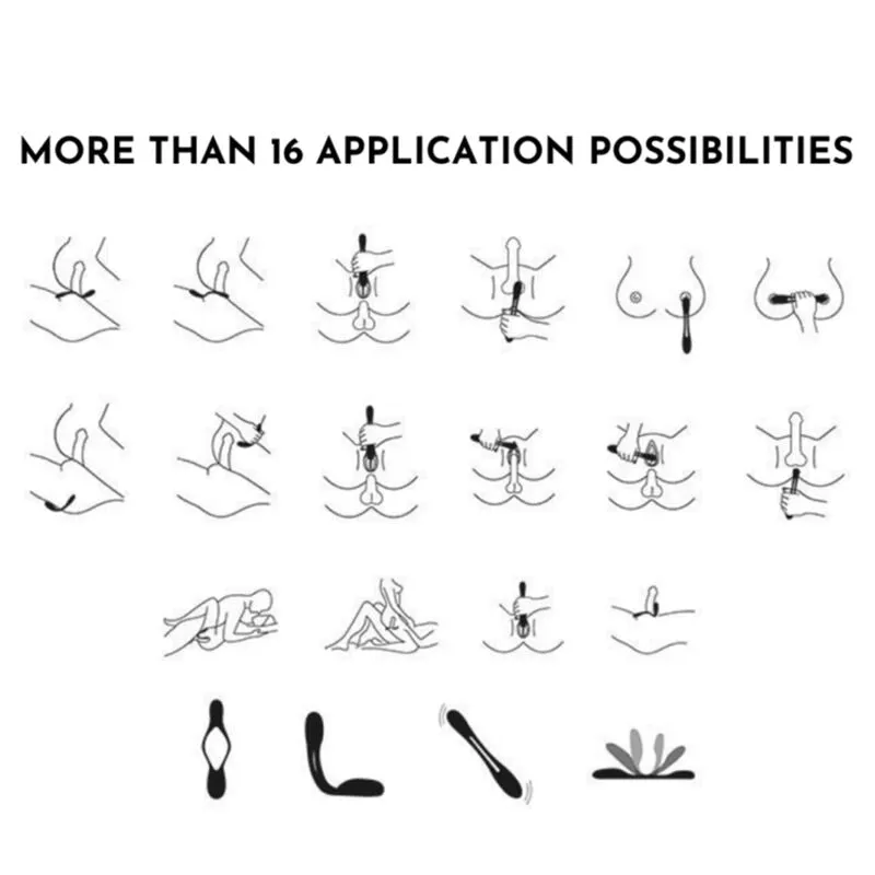 Vibromasseur Flexible Silicone Couples - Image 2