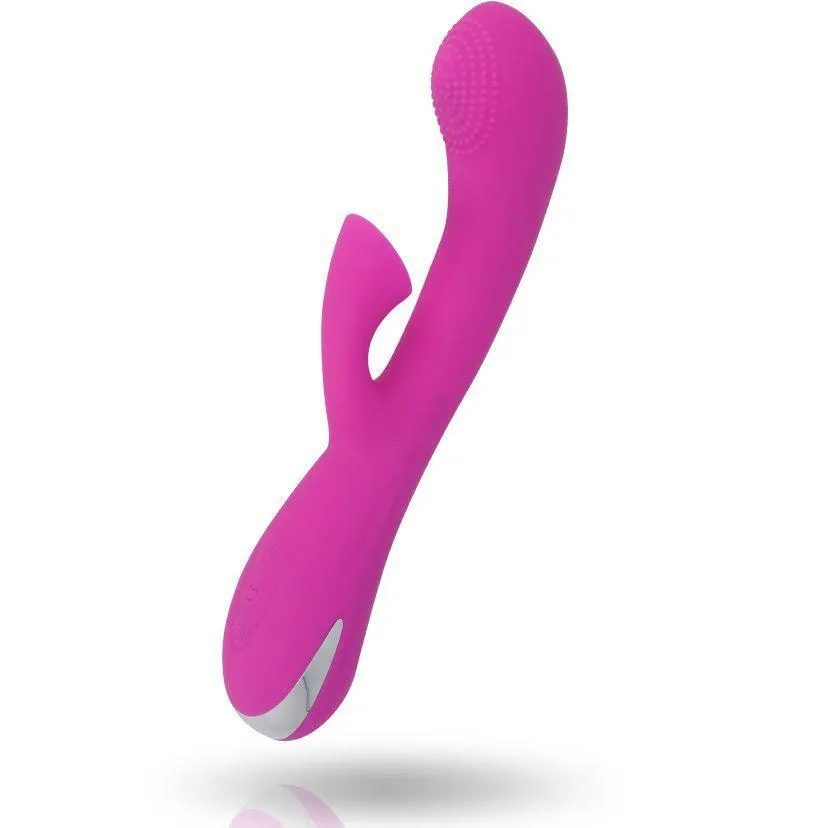 Vibromasseur Lapin Silicone Hypoallergénique Rechargeable - Image 3