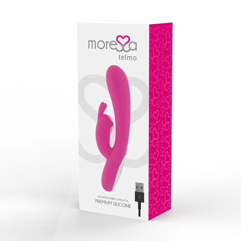 Vibromasseur Lapin Silicone Médical Ergonomique - Image 3