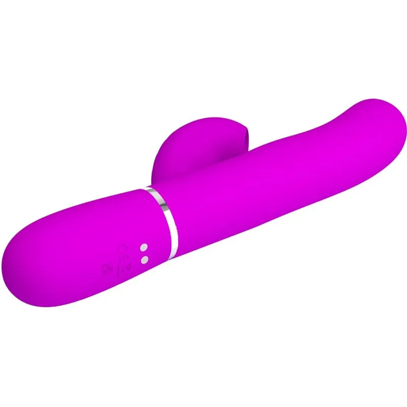 Vibromasseur Multifonction Étanche Silicone Violet - Image 8