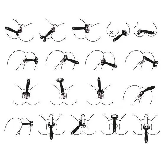 Vibromasseur Multifonction Silicone Étanche Couples - Image 2