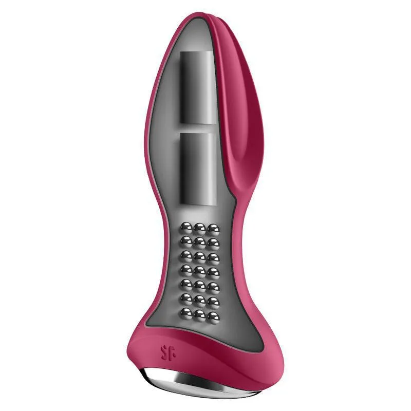 Vibromasseur Plug Anal Rotatif Silicone Unisexe - Image 5