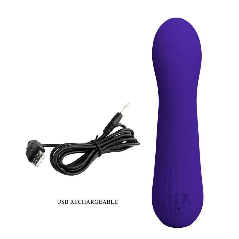 Vibromasseur Point G En Silicone Violet - Image 3