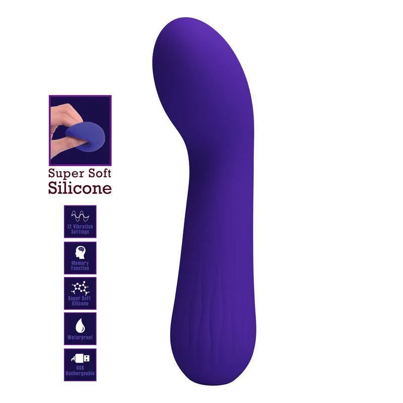 Vibromasseur Point G En Silicone Violet - Image 4