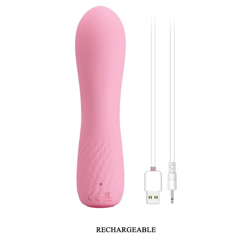 Vibromasseur Point G Silicone Rose Rechargeable - Image 4