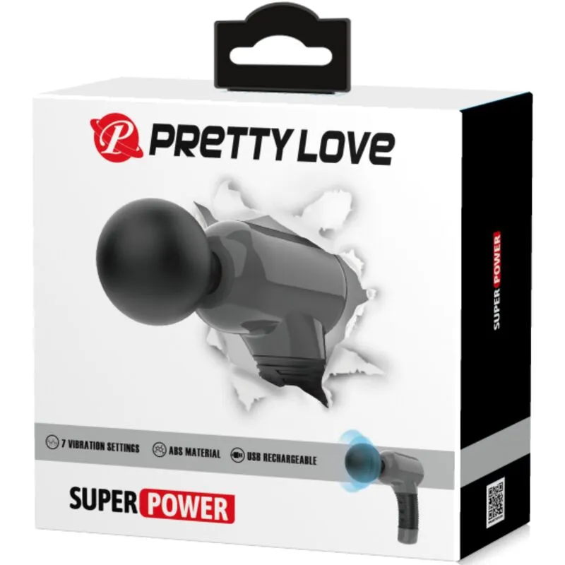 Vibromasseur Puissant Rechargeable Silicone Gris Foncé - Image 2