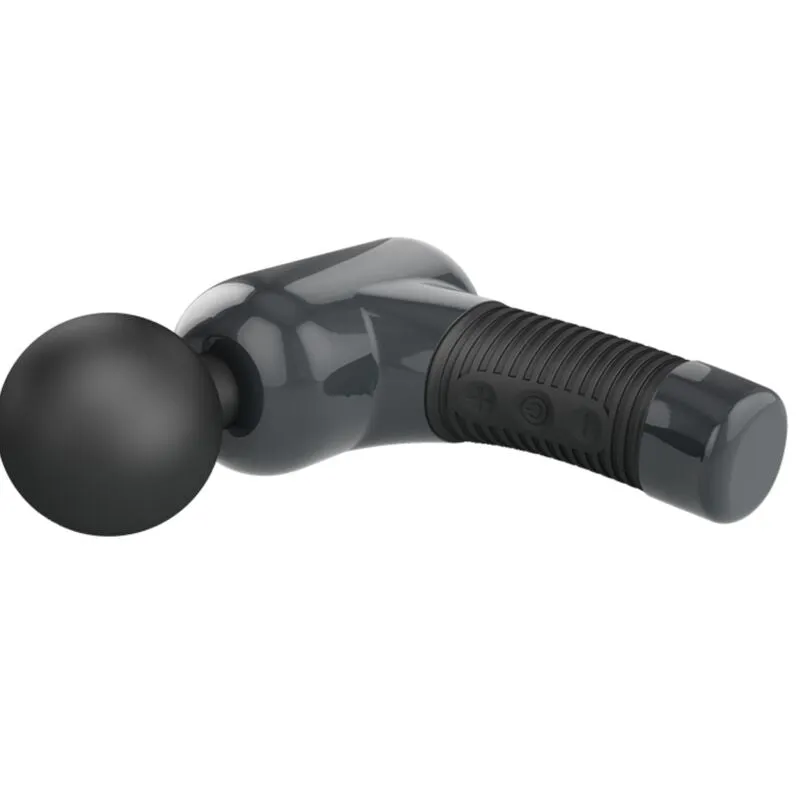 Vibromasseur Puissant Rechargeable Silicone Gris Foncé - Image 6