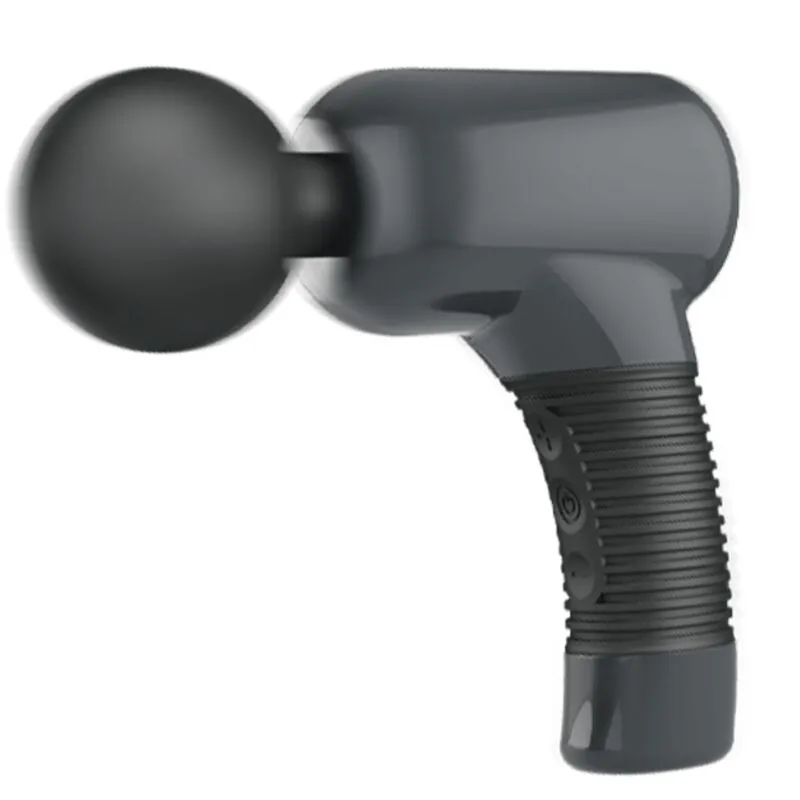 Vibromasseur Puissant Rechargeable Silicone Gris Foncé - Image 8