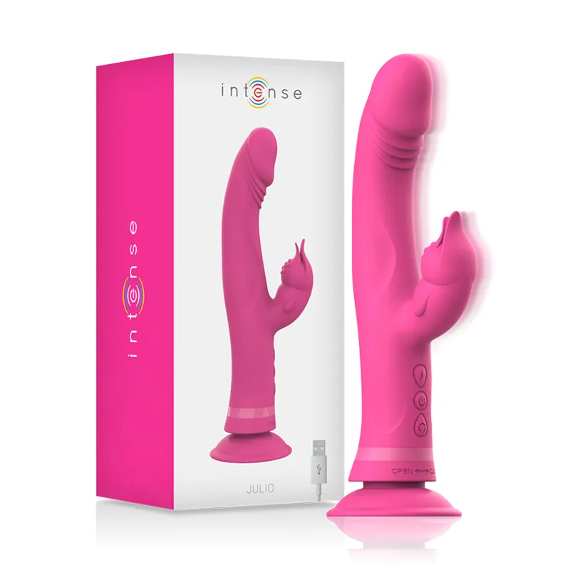 Vibromasseur Rabbit Silicone Étanche Rechargeable - Image 8