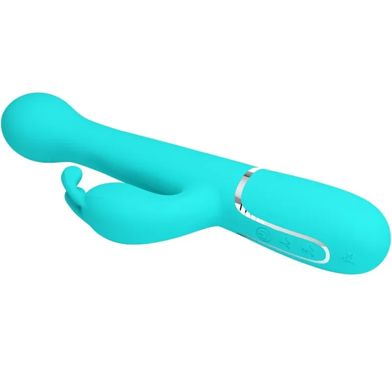Vibromasseur Rabbit Silicone Violet Usb - Image 10