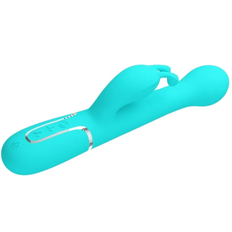 Vibromasseur Rabbit Silicone Violet Usb - Image 7