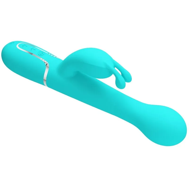 Vibromasseur Rabbit Silicone Violet Usb - Image 8