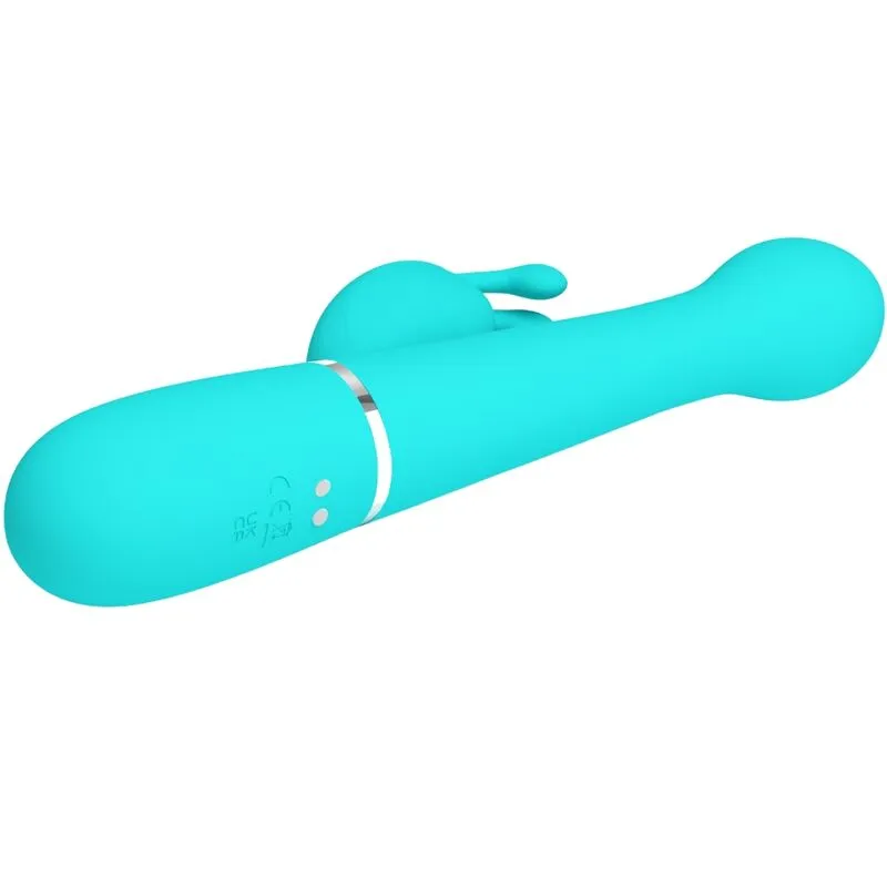 Vibromasseur Rabbit Silicone Violet Usb - Image 9