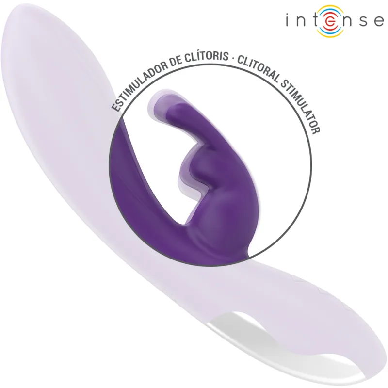 Vibromasseur Rabbit Violet Silicone Sans Danger - Image 4