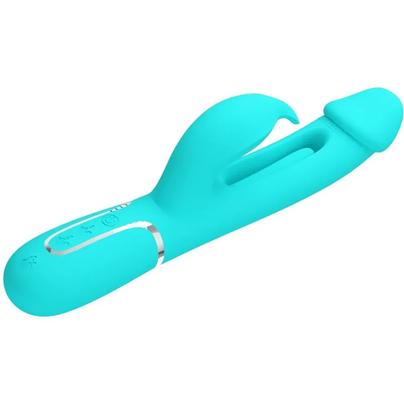 Vibromasseur Rabbit Violet Silicone Usb - Image 10
